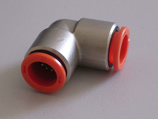 Raccordi rapidi a gomito 90° Per aria compressa