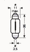 Immagine di Lampadina a siluro 12V