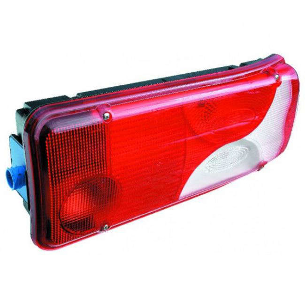 24/7Auto Fanale Posteriore LED Per Scania Serie 6, OEM 2241859, Con Allarme Retromarcia, 12/24V, Omologato