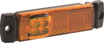 Fanale ingombro laterale arancio 4 led