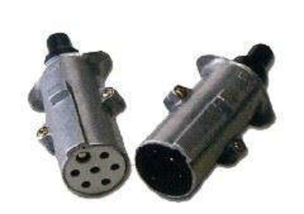 Spina 7 poli -S- 6 femmine-1 maschio