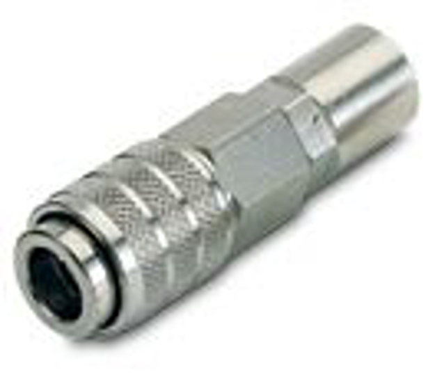Rubinetto rapido con portagomma - tubo mm 6x14