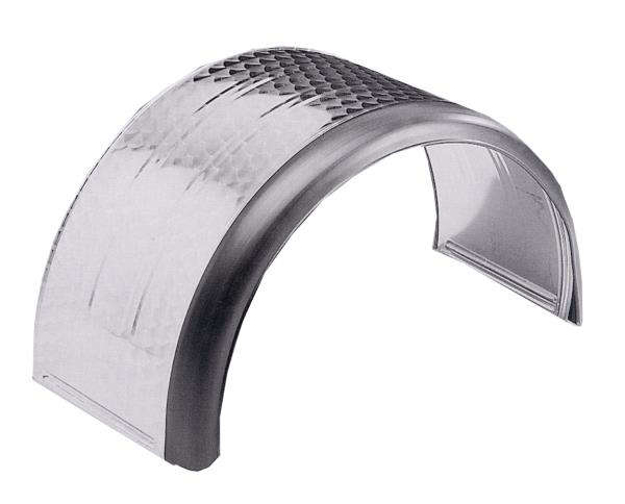 Parafanghi acciaio inox camion 650X1340X2100