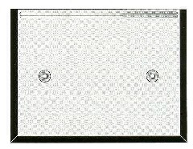 Immagine di Porta cartello ADR in acciaio inox mm.300x400