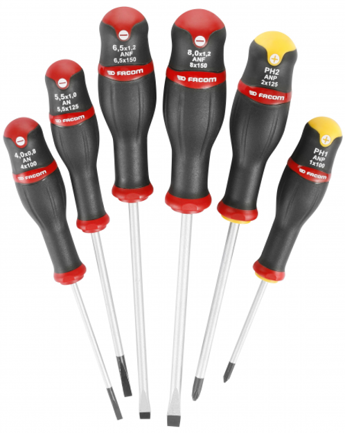 Serie 6 cacciaviti Facom