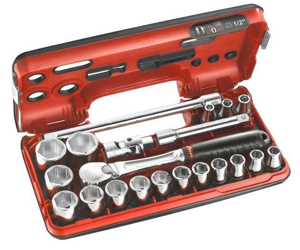 Facom Assortimento Bussole esagonali 1/2" SL.DBOX1 Facom