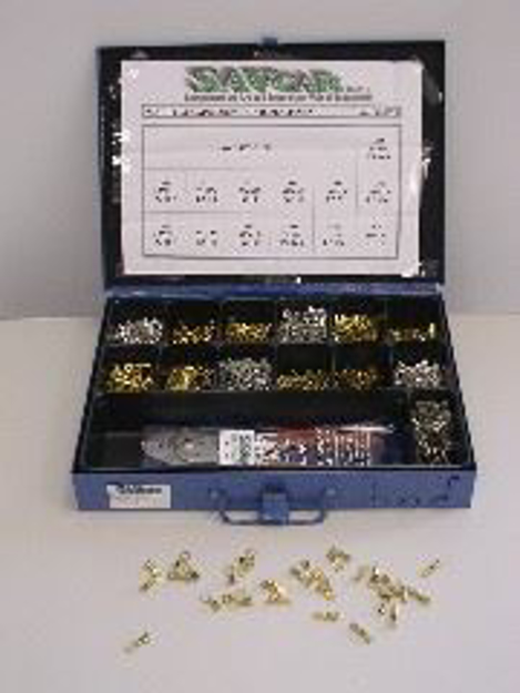 Assortimento capicorda non isolati con pinza