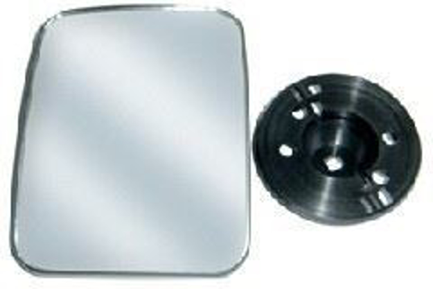 Vetro specchio grandangolare Man F2000 riscaldato sinistro e destro  203x145 mm