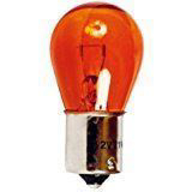 Lampadina 12v 21w AMBRA attacco sfalsato