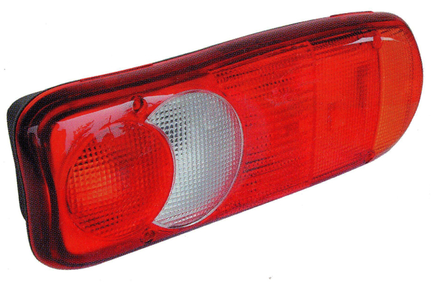 Fanale posteriore sinistro con luce targa per RENAULT PREMIUM e MIDLUM