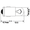 Immagine di Lampadina a bulbo 24V 1,5W