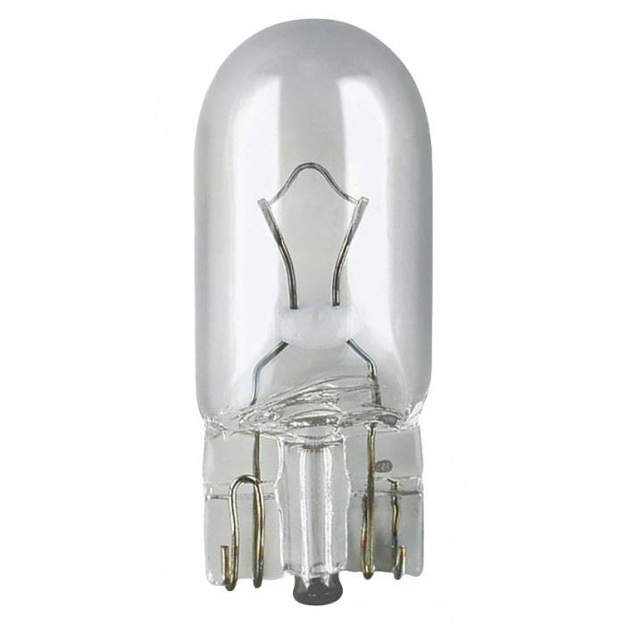 Lampadina a bulbo con attacco in vetro 12V 5W