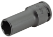 Bussole Impact 1/2" lunghe esagonali metriche - NSB