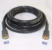 Tubo alta pressione per Idropulitrice mt.10 F 3/8 - F 22x1,5