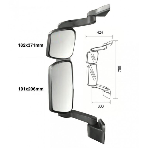 specchio sinistro stralis