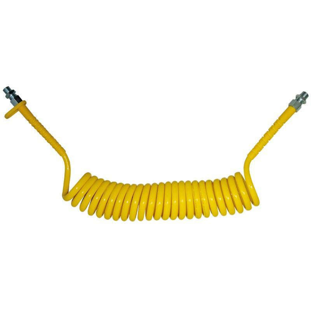 Spirale aria gialla per rimorchio