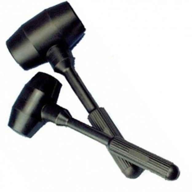 Mazzuolo martello in gomma nero Lagos 500 gr