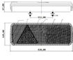Fanale led rimorchio misure