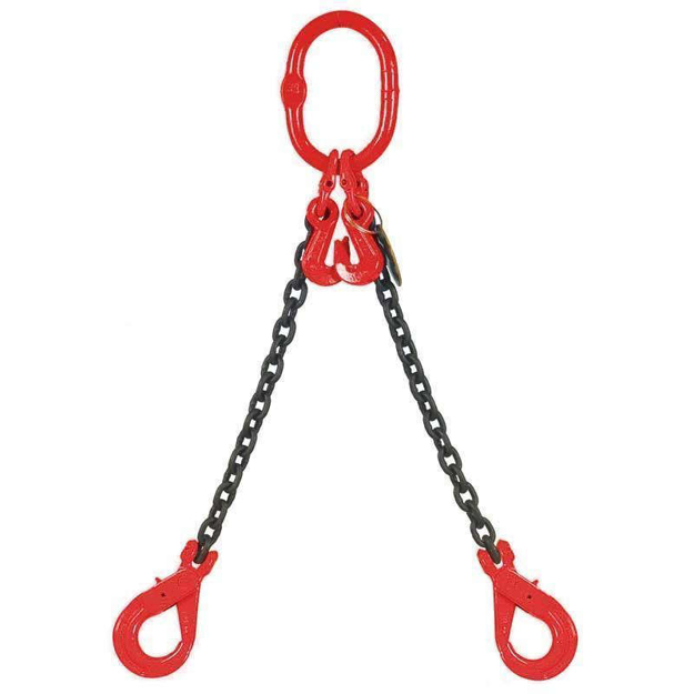 Pendente per sollevamento a 2 braccia Ø 8 mm - lunghezza mt 4