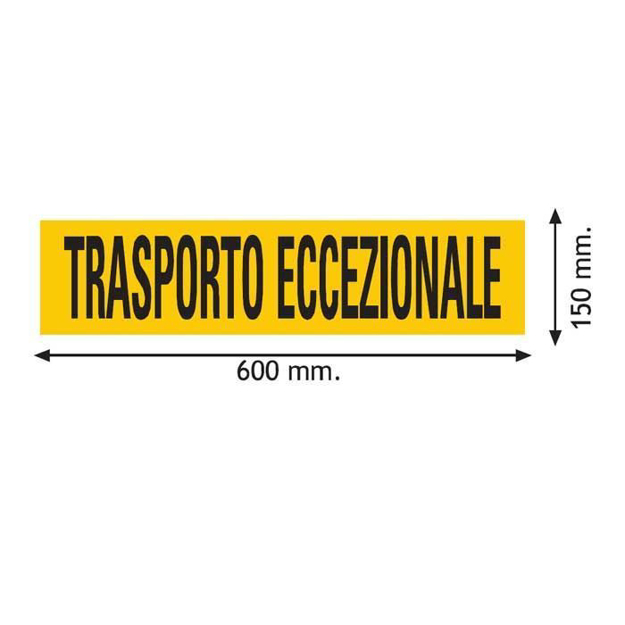 pannello trasporto eccezionale