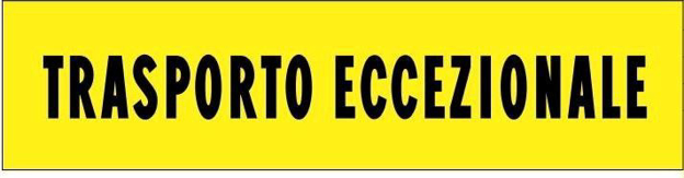 Immagine di Pannello trasporto eccezionale 1200x350