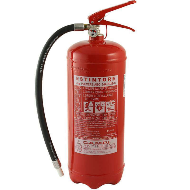 Estintore a polvere 9 kg