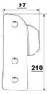 Immagine di Fanalino freccia laterale destro per Iveco Stralis 2007 AD/AS