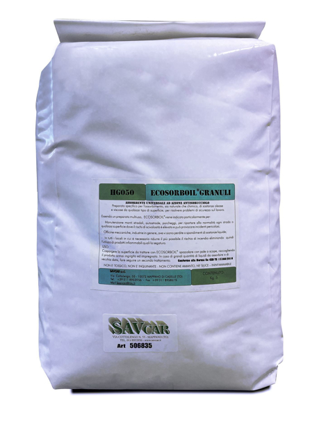 Materiale assorbente per liquidi 8 kg