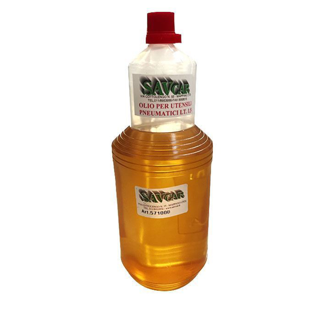 Olio lubrificante per utensili pneumatici