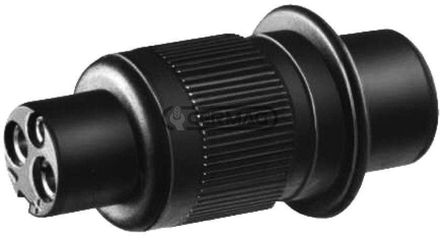Spina 3 poli 12/24V 25 Ampere