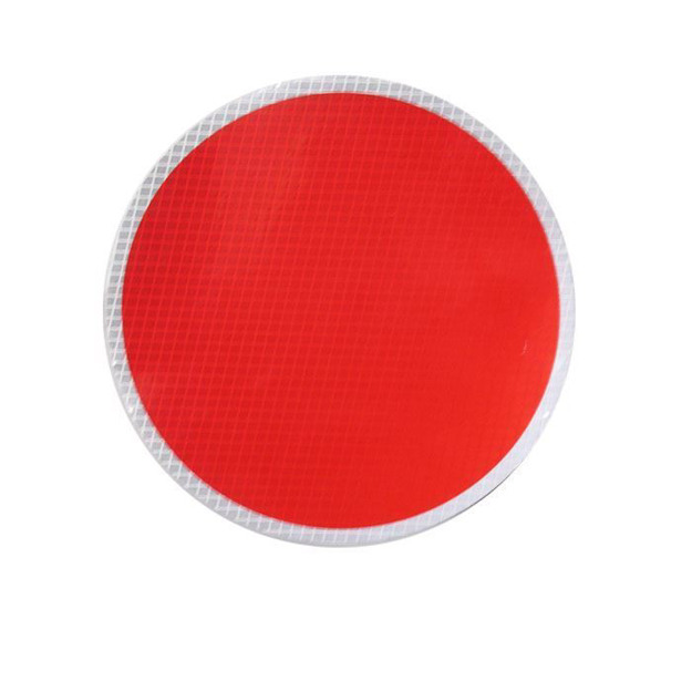 Disco rifrangente rosso