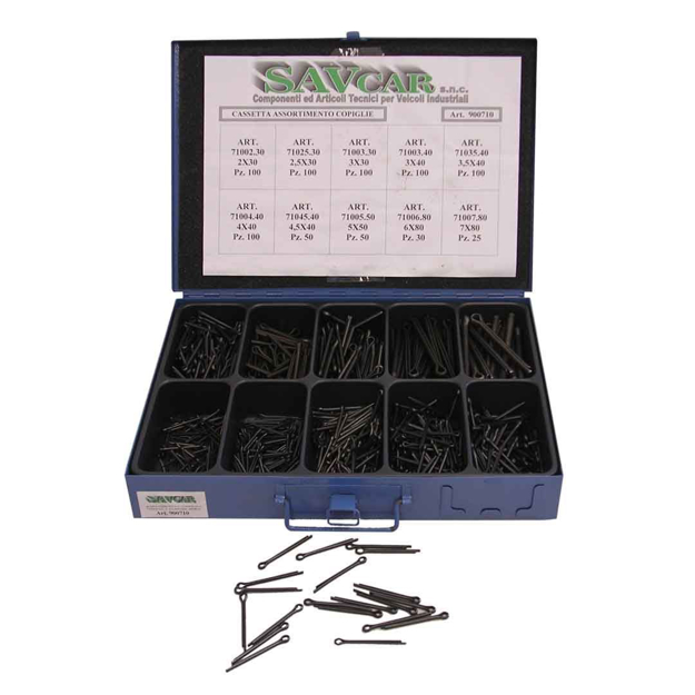 Assortimento coppiglie