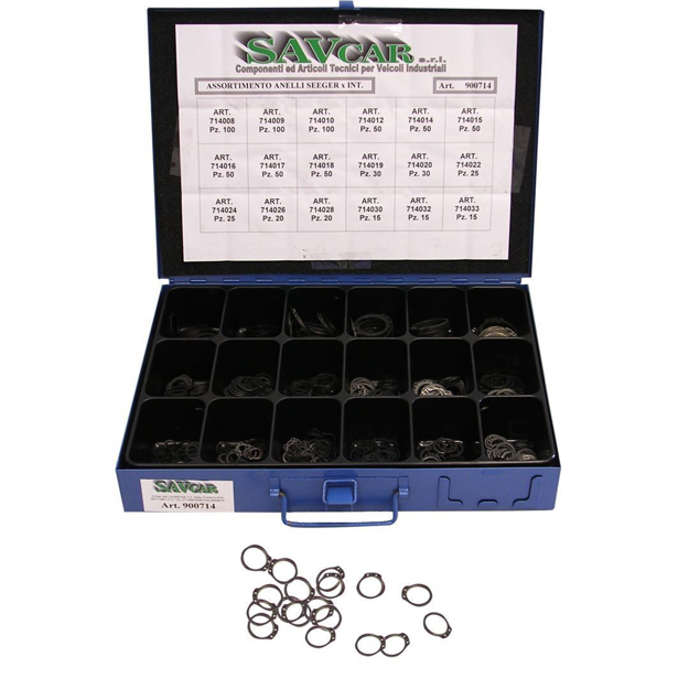 Assortimento anelli Seeger esterni