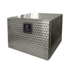 Cassette porta attrezzi per rimorchi acciaio inox 450x400x500 mm