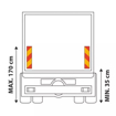 Immagine di Pannelli rifrangenti per camion motrice