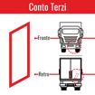 Immagine di Striscia Adesiva conto terzi bianca