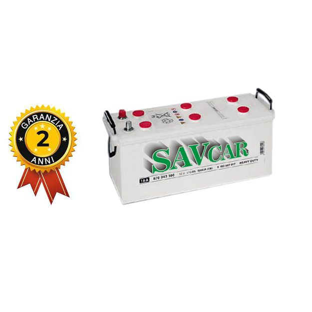 Immagine di Batteria per camion, Escavatori  200 Ah 1200AMP