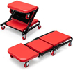 Carrello sottovettura pieghevole a sgabello