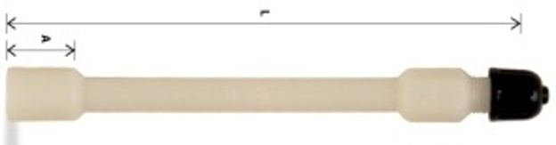 Prolunghe in plastica per valvole mm 150