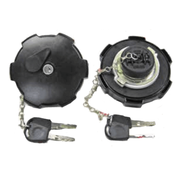 Tappo serbatoio gasolio 80 mm in plastica con chiave ventilato