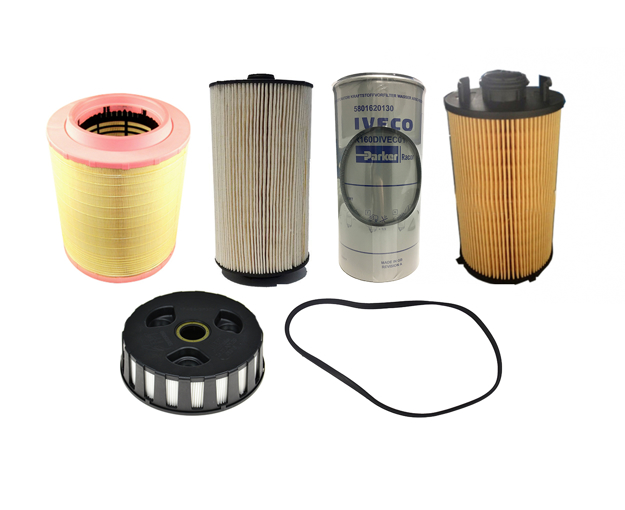 KIT FILTRI TAGLIANDO IVECO STRALIS EURO 6 Originali IVECO