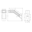 Immagine di Fanale ingombro laterale sinistro a led con freccia dinamica 12/24V