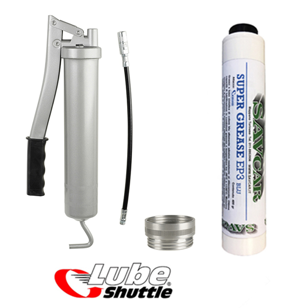 Immagine di KIT INGRASSATORE + 15 CARTUCCE grasso blu epl3