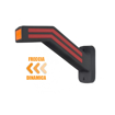Immagine di Fanale ingombro laterale sinistro a led con freccia dinamica 12/24V