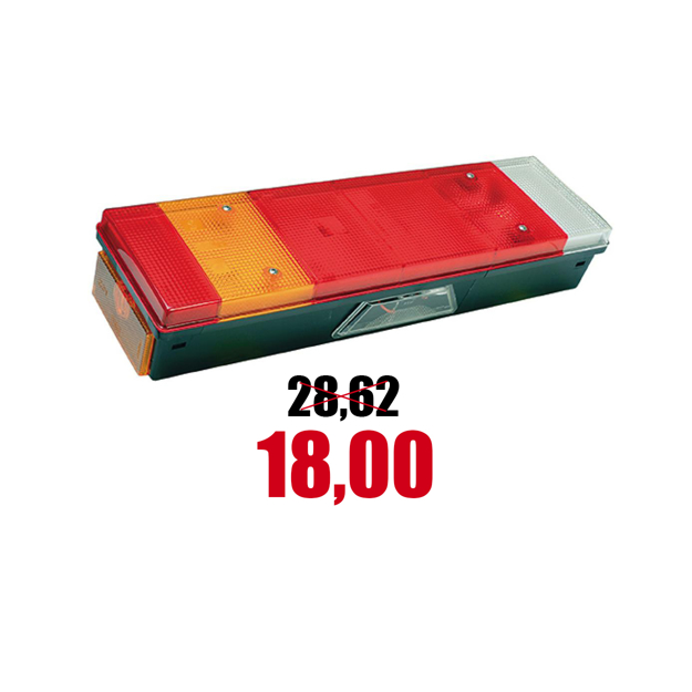 Immagine di Fanale posteriore Stralis 7 funzioni sx con luce targa