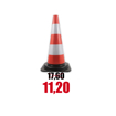 Immagine di Cono stradale rifrangente H.54