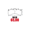 Immagine di Pastiglie freno per semirimorchi con assali ROR MERITOR con abs