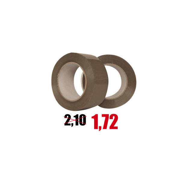Immagine di Nastro imballo avana mt.132x50 mm