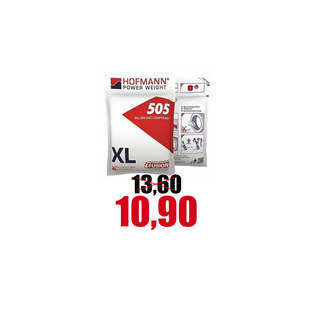 Immagine di Sabbia per equilibratura pneumatici camion Hofmann 505 gr 350