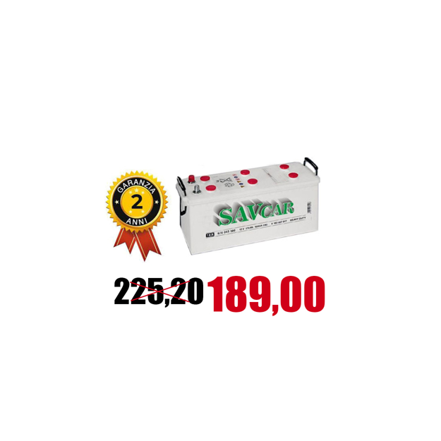 Immagine di Batteria camion 200 Ah 1200AMP